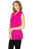 Sleeveless Cowl Neck Tunic Top - BodiLove | 30% Off First Order
 - 62