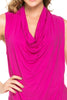 Sleeveless Cowl Neck Tunic Top - BodiLove | 30% Off First Order
 - 63