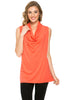 Sleeveless Cowl Neck Tunic Top - BodiLove | 30% Off First Order
 - 68