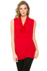 Sleeveless Cowl Neck Tunic Top - BodiLove | 30% Off First Order
 - 80