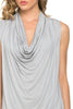 Sleeveless Cowl Neck Tunic Top - BodiLove | 30% Off First Order
 - 87
