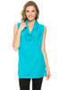 Sleeveless Cowl Neck Tunic Top - BodiLove | 30% Off First Order
 - 88