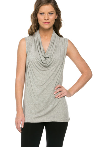 Sleeveless Cowl Neck Tunic Top – BodiLove Fashion Store