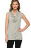 Sleeveless Cowl Neck Tunic Top - BodiLove | 30% Off First Order
 - 36