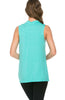 Sleeveless Cowl Neck Tunic Top - BodiLove | 30% Off First Order
 - 65