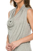 Sleeveless Cowl Neck Tunic Top - BodiLove | 30% Off First Order
 - 39