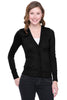 Long Sleeve Button Down Cardigan | 30% Off First Order | Black