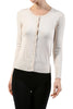 Long Sleeve Scoop Neck Button Up Cardigan - BodiLove | 30% Off First Order
 - 10