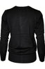 Long Sleeve V-Neck Button Up Cardigan - BodiLove | 30% Off First Order - 30 | Black