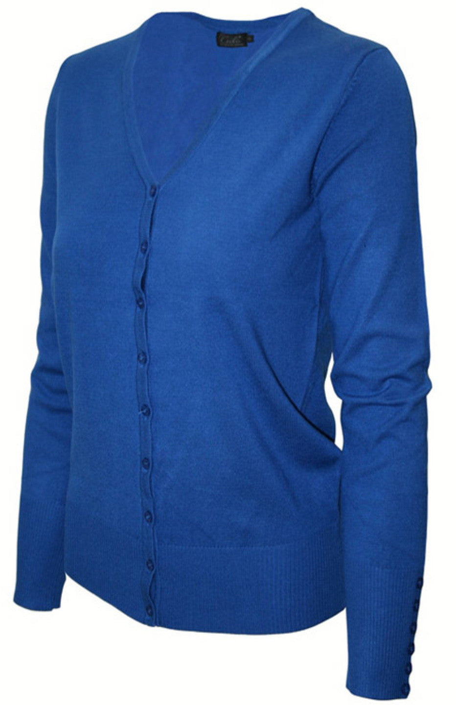 Button Long V-Neck Store – Fashion Cardigan Sleeve BodiLove Up