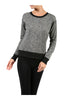 Long Sleeve Pull Over Crew Neck Sweatshirt - BodiLove | 30% Off First Order - 4 | Charcoal1