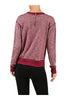 Long Sleeve Pull Over Crew Neck Sweatshirt - BodiLove | 30% Off First Order - 8 | Dark Red