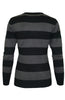 Long Sleeve V-Neck Pullover Cardigan - BodiLove | 30% Off First Order - 38 | Black & Gray
