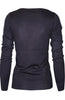 Long Sleeve Crew Neck Pullover Cardigan - BodiLove | 30% Off First Order
 - 18