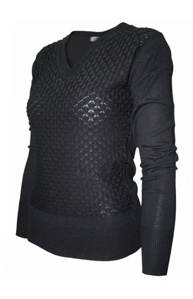 Long Sleeve V-Neck Pullover Cardigan - BodiLove | 30% Off First Order - 1